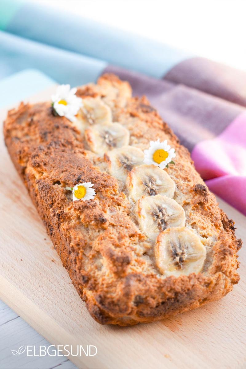 Rezeptbild: Bananenbrot – lecker und gesund mit 5 Zutaten