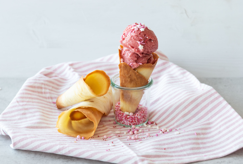 Rezeptbild: Eiswaffeln selber machen