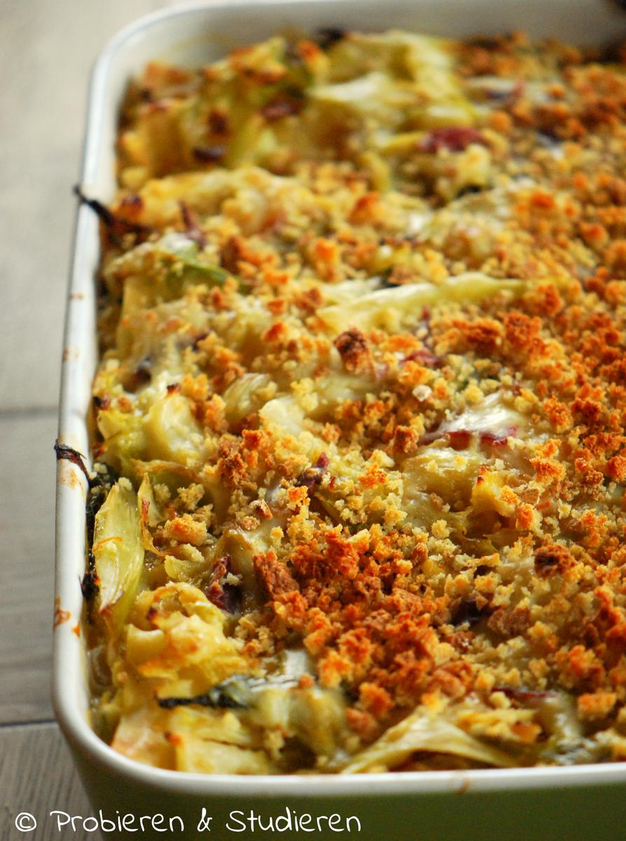 Rezeptbild: Wirsing-Lasagne 