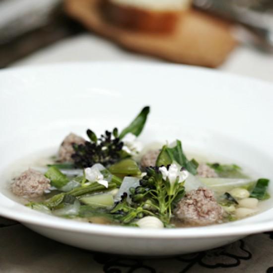 Rezeptbild: Querbeet Gemüsesuppe