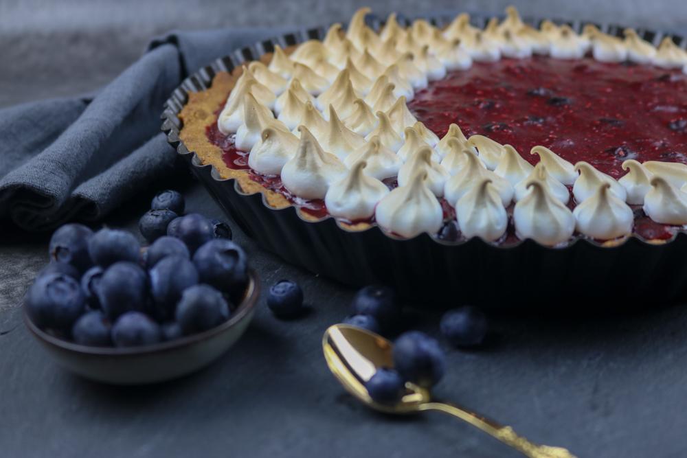 Rezeptbild: Beeren-Baiser Tarte