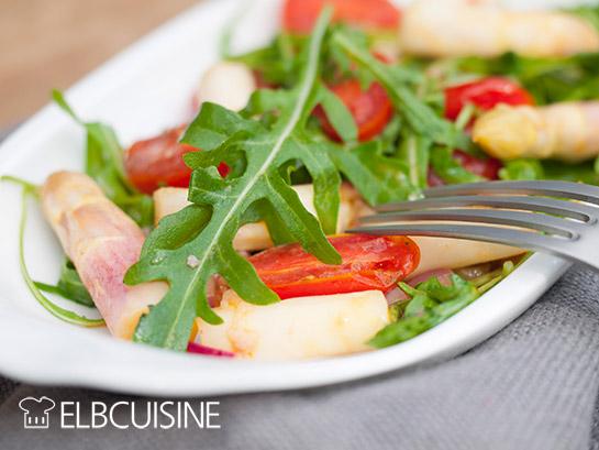 Rezeptbild: Himmlischer Spargelsalat in 5 Minuten!