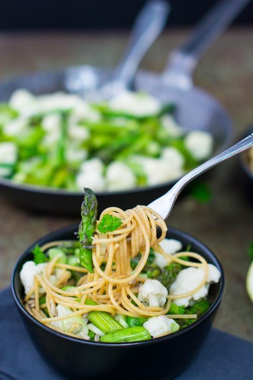 Rezeptbild: Grüne Spargelpfanne