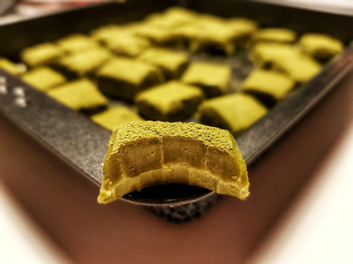 Rezeptbild: Matcha Trüffel
