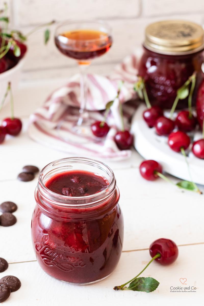 Rezeptbild: Kirsch-Konfitüre deluxe