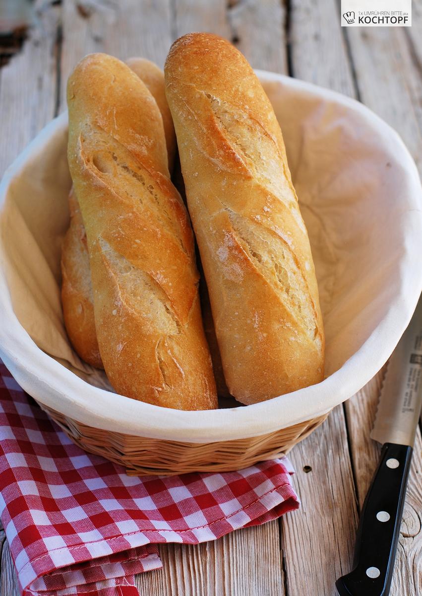 Rezeptbild: Knusprige Brötchenstangen