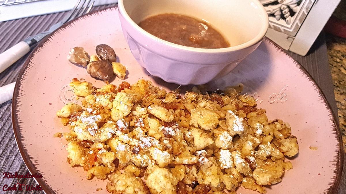 Rezeptbild: Herbstlicher Kaiserschmarren
