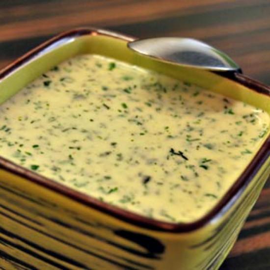 Rezeptbild: Kräuterdressing mit Feta