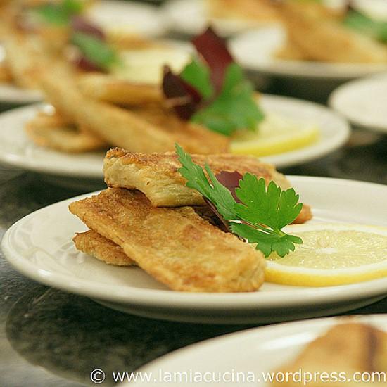 Rezeptbild: Fritierte Kardy
