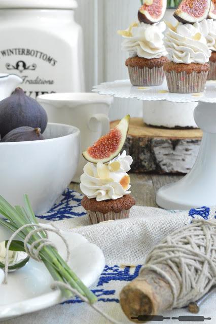 Rezeptbild: Apfel Cupcakes mit Zimt Topping