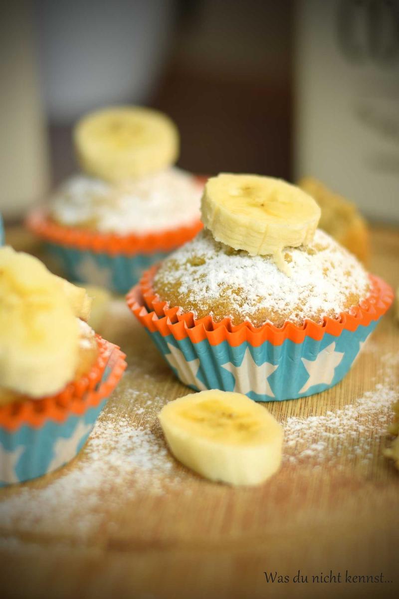 Rezeptbild: Bananen Muffins mit Kokos
