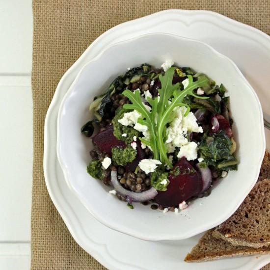 Rezeptbild: Linsensalat