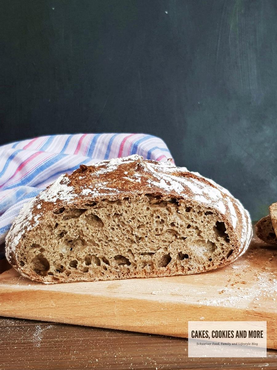 Rezeptbild: Lower Carb No Knead Brot