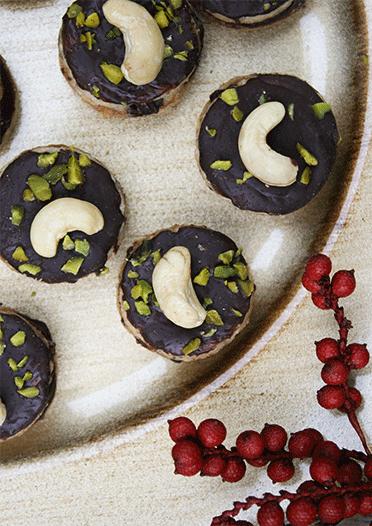 Rezeptbild: Gefüllte Cashew-Nusstaler
