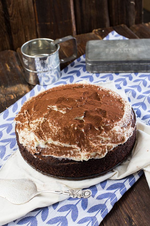 Rezeptbild: Guinness Schokoladen Kuchen Rezept