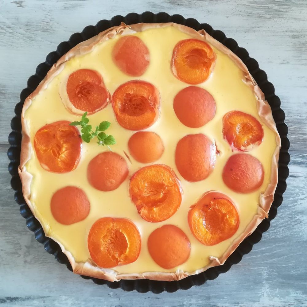 Rezeptbild: Quick Marillen Tarte