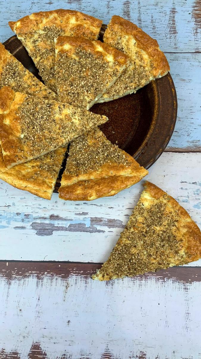 Rezeptbild: Low carb Fladenbrot