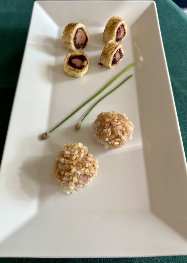 Rezeptbild: Foie Gras-Sushi