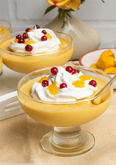 Rezeptbild: Suspiro Limeño de Mango