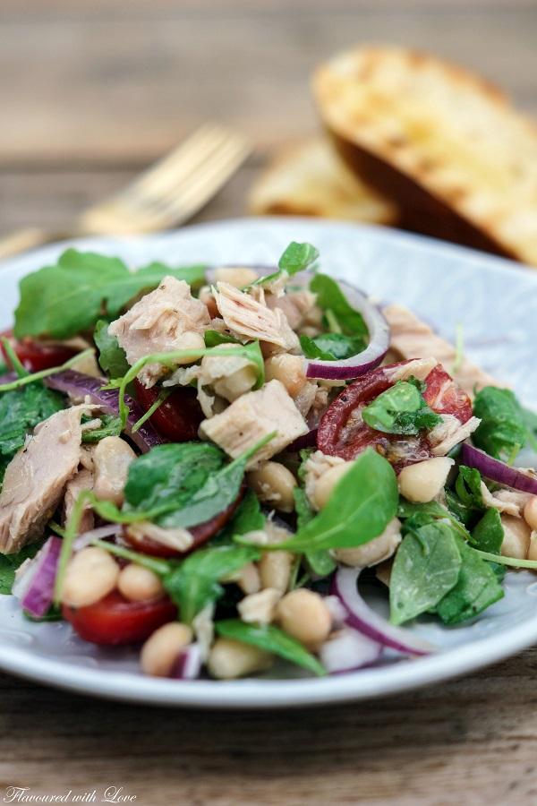 Rezeptbild: Cannellini-Thunfisch-Salat
