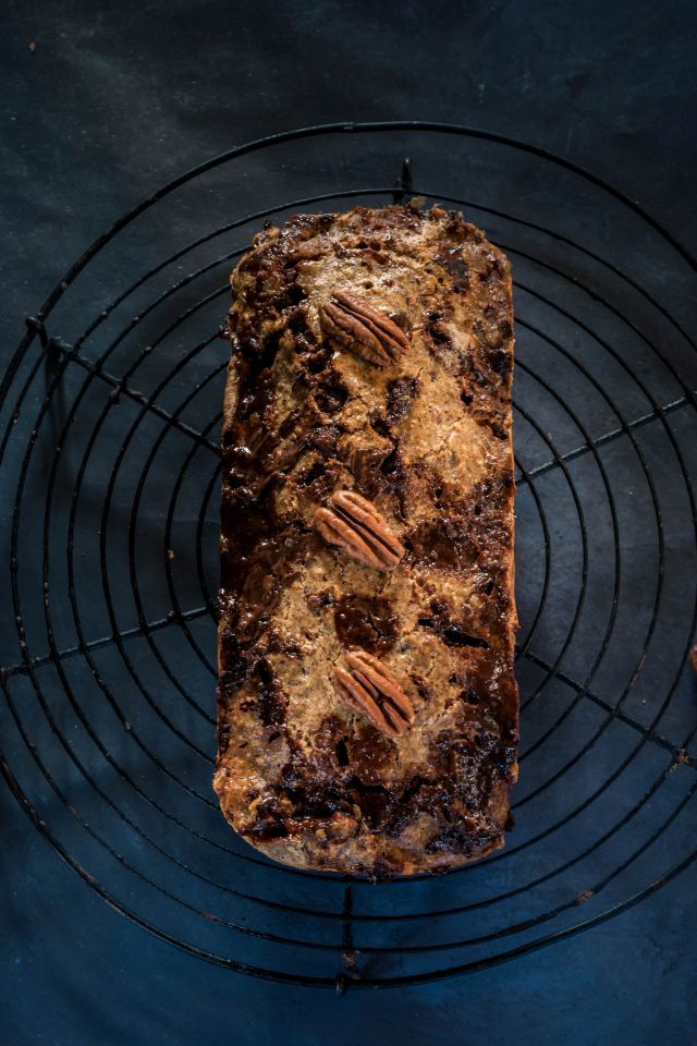 Rezeptbild: Schokokuchen mit Nüssen