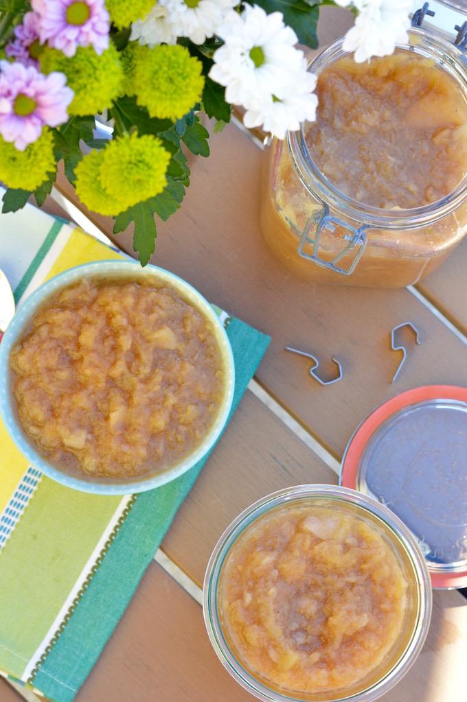 Rezeptbild: Apfelmus aus dem Slowcooker