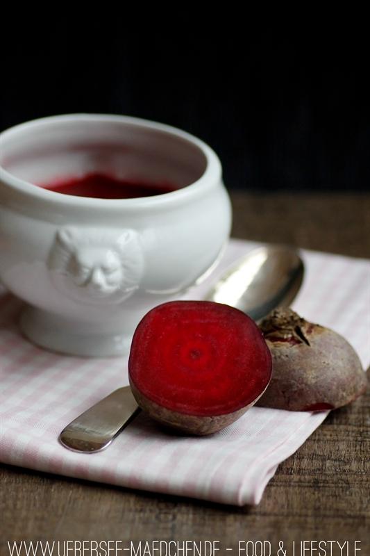 Rezeptbild: Einfache Rote-Beete-Suppe