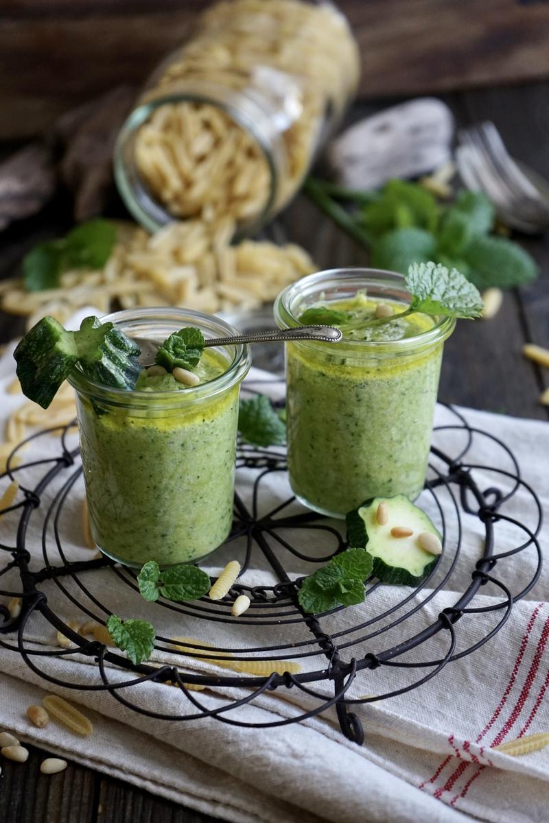 Rezeptbild: Zucchini-Pesto
