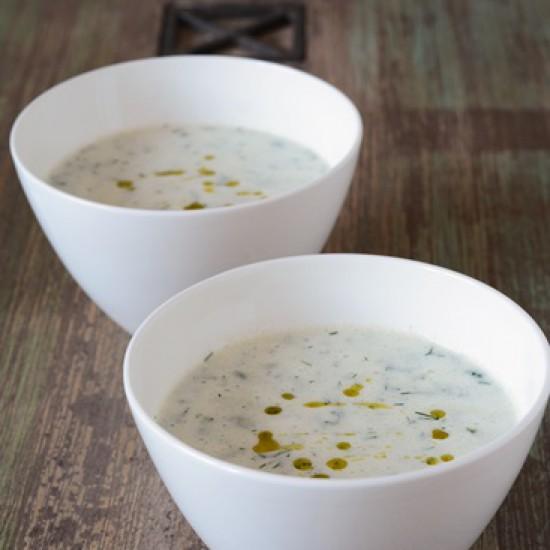 Rezeptbild: Gurken-Joghurt-Suppe