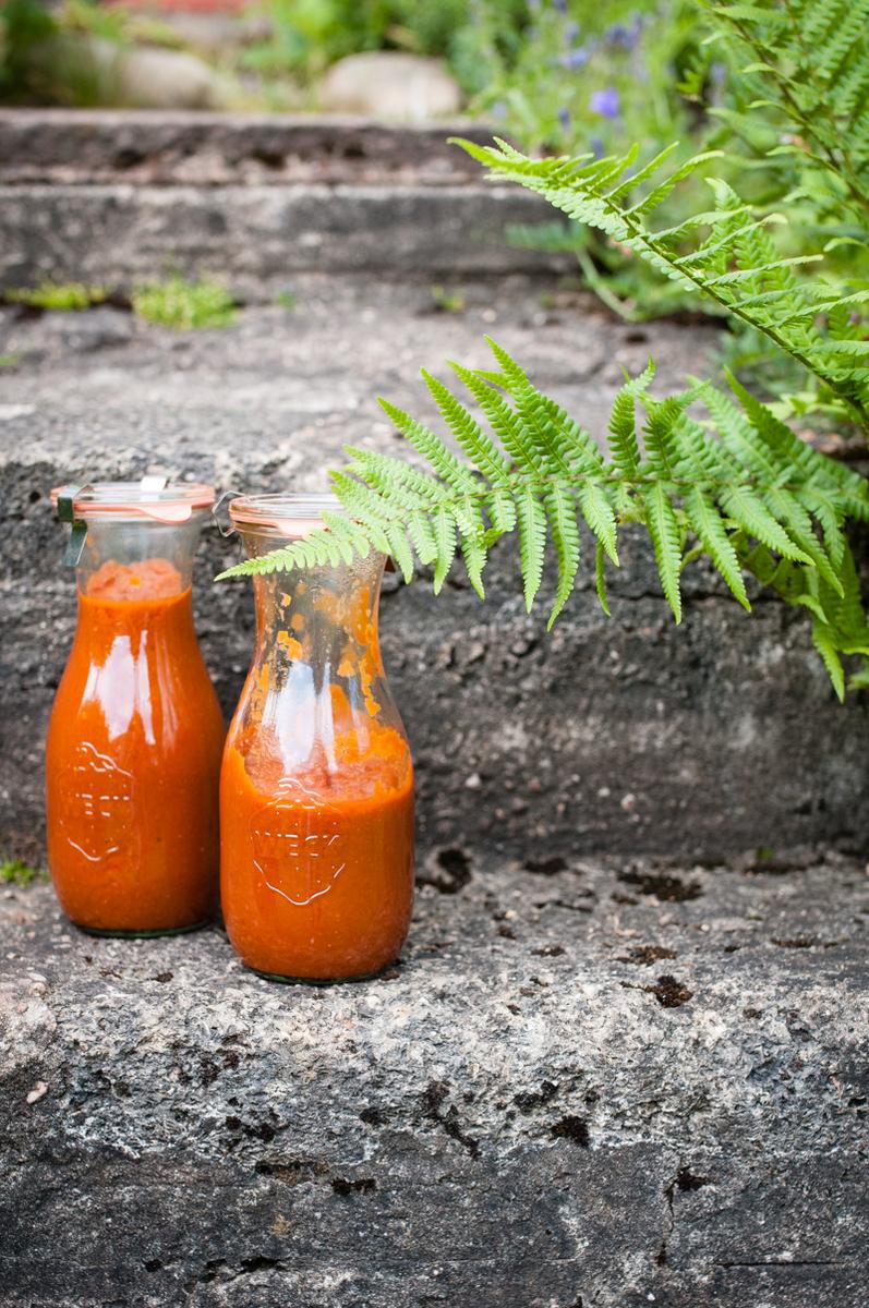 Rezeptbild: Super leckeres Rhabarberketchup
