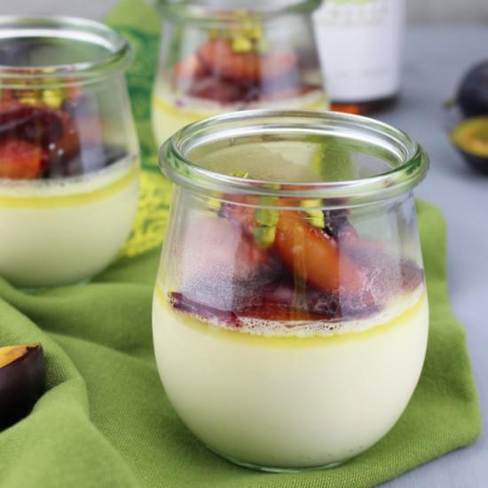 Rezeptbild: Olivenöl-Panna-Cotta