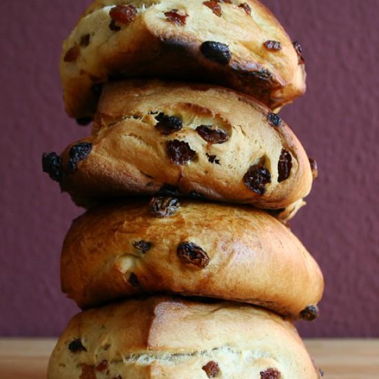 Rezeptbild: Rosinen-Scones