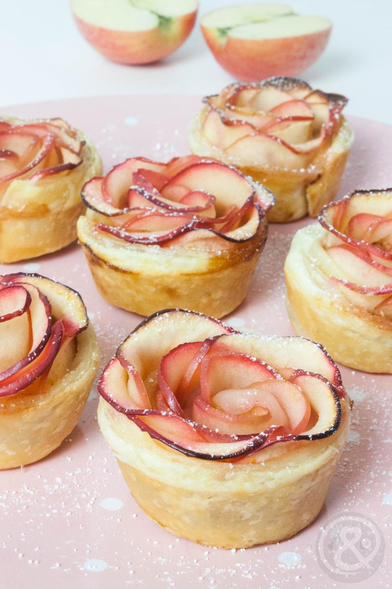 Rezeptbild: Apfelrosen