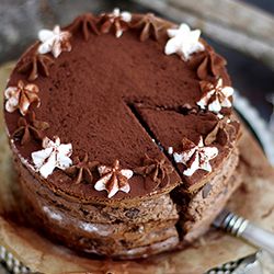 Rezeptbild: Schokoladen Mousse Torte