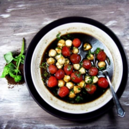 Rezeptbild: Coffe Caprese Salat