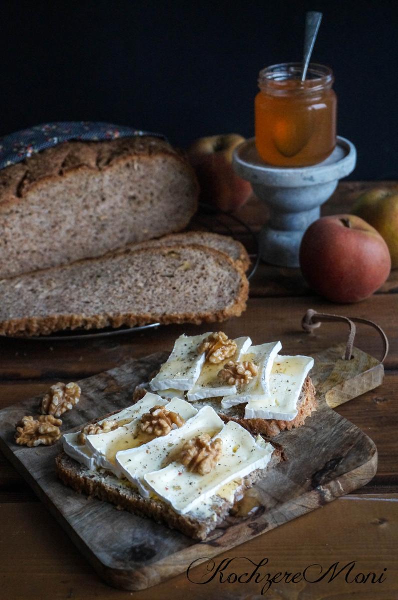 Rezeptbild: Dinkel Walnuss Vollkornbrot