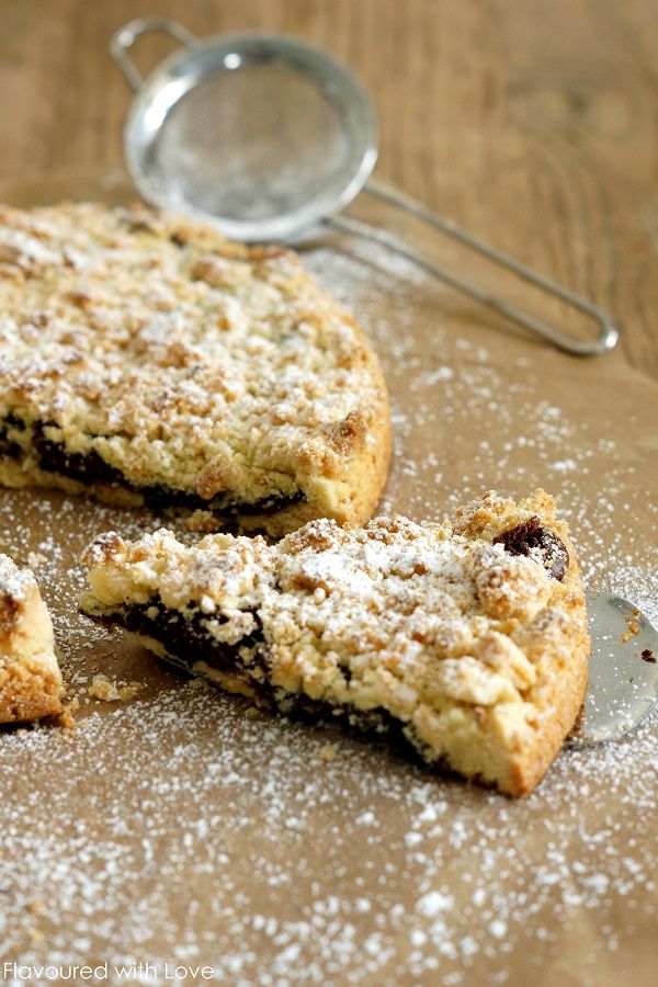 Rezeptbild: Nutella Streuselkuchen