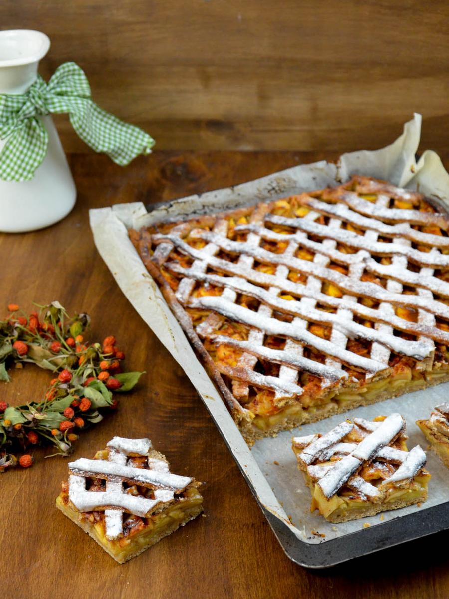 Rezeptbild: Apfel-Gitterkuchen