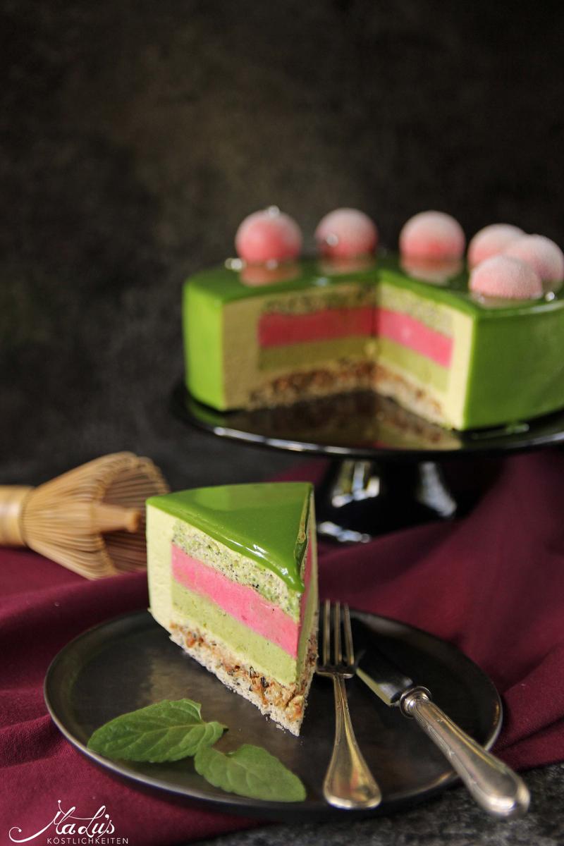 Rezeptbild: Matcha-Limetten Torte