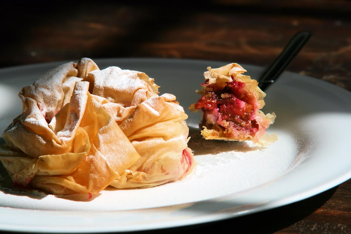 Rezeptbild: Zwetschgenstrudel
