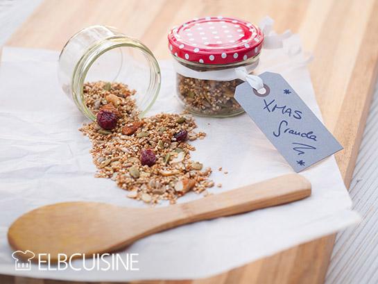 Rezeptbild: Xmas-Granola – ein köstliches Geschenk aus der Küche!