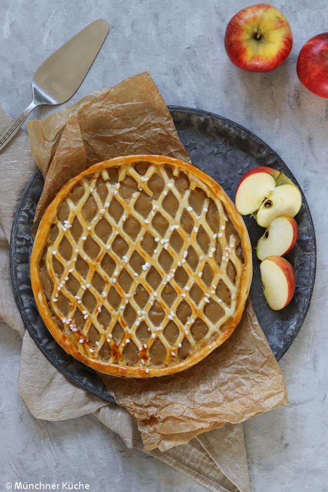 Rezeptbild: Apfelriemchen - rheinischer Apfelkuchen