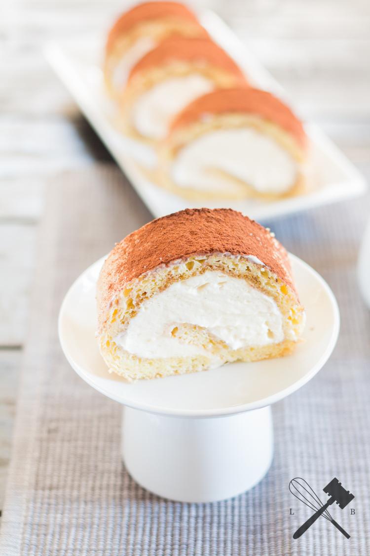 Rezeptbild: Tiramisu Roulade