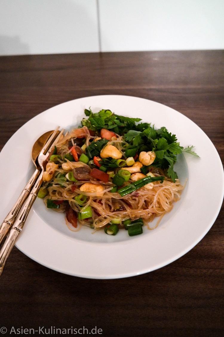 Rezeptbild: Veganer Glasnudelsalat aus Thailand