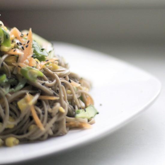 Rezeptbild: asiatischer Nudelsalat
