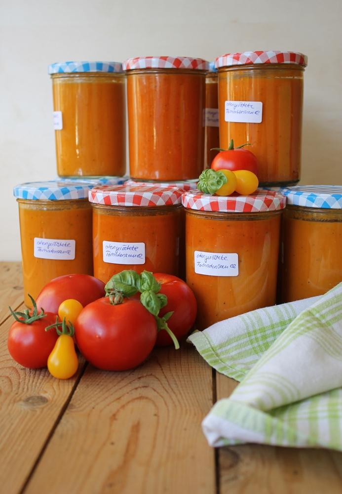 Rezeptbild: Ofengeröstete Tomatensauce
