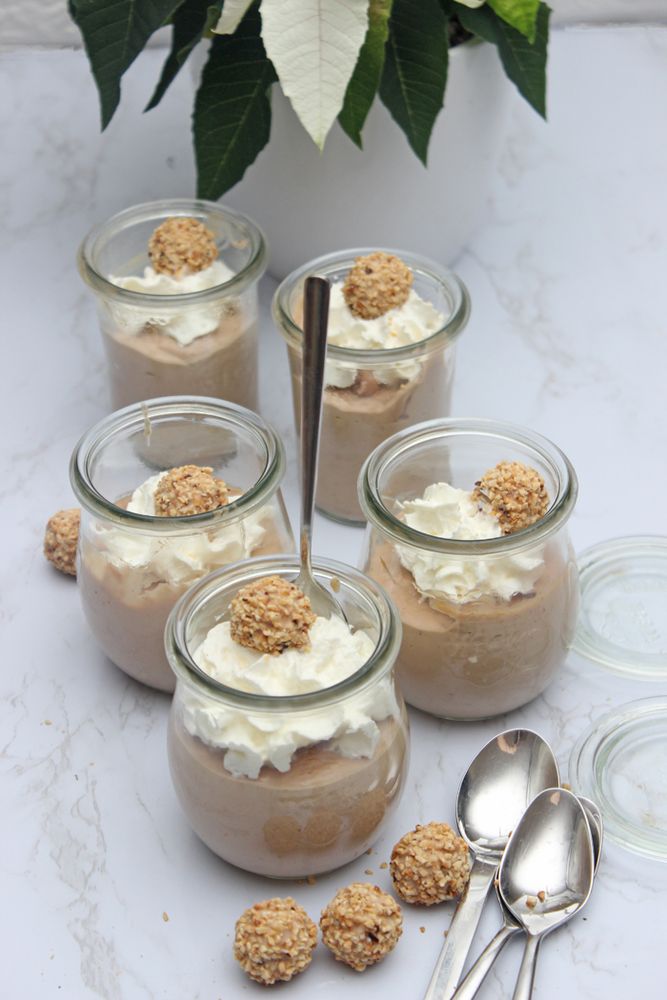 Rezeptbild: Giotto-Nougat-Creme | Dessert im Glas