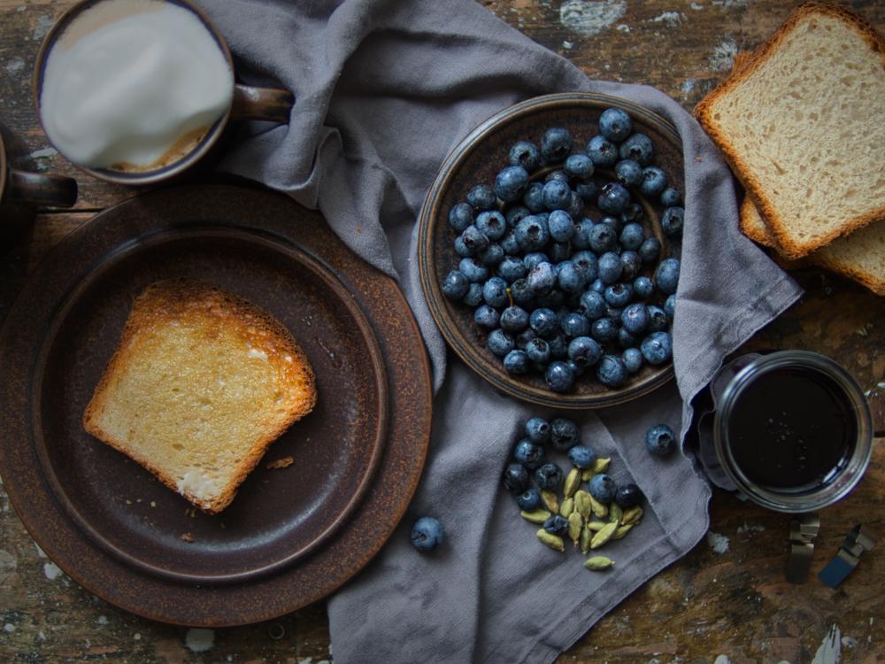 Rezeptbild: Blaubeer-Kardamom-Orangen-Gelee