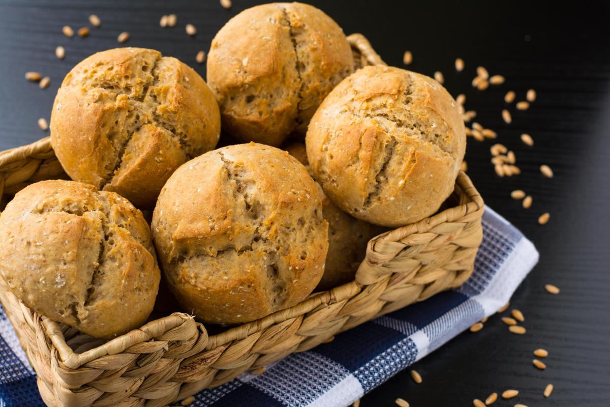 Rezeptbild: Dinkel-Kefir-Brötchen