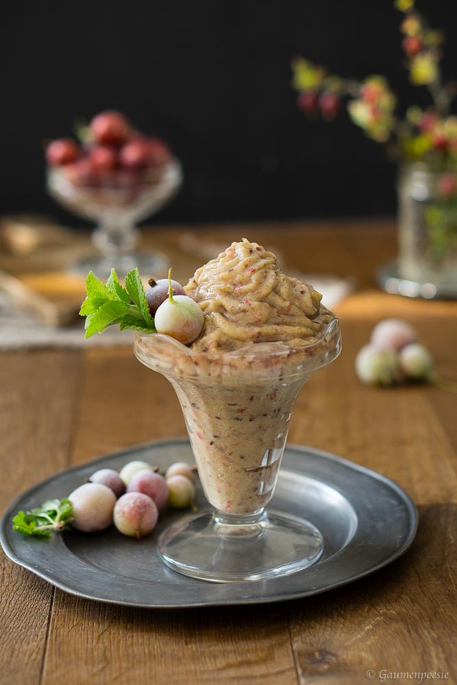 Rezeptbild: Stachelbeer Nicecream